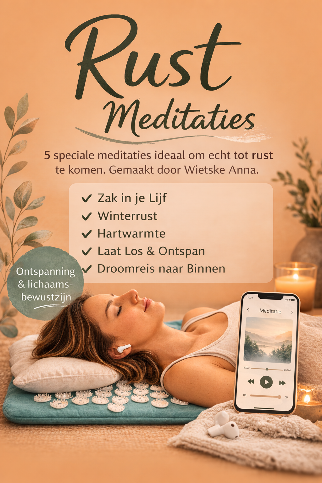 Premium Spijkermat en -kussen